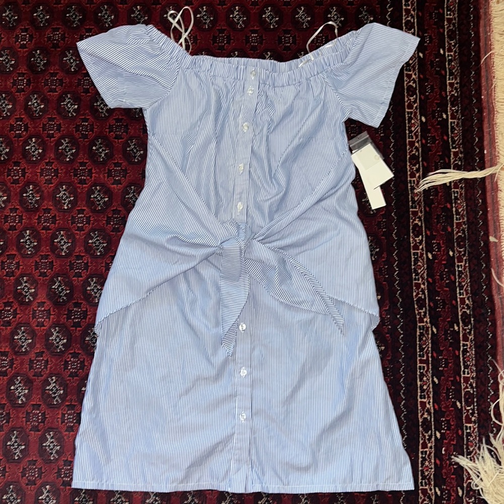 NWT design lab women’s off shoulders dress